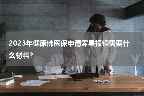 2023年健康佛医保申请零星报销需要什么材料？