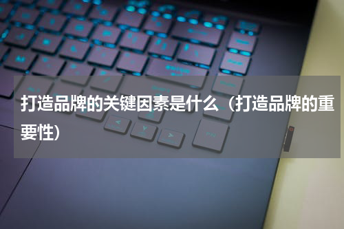 打造品牌的关键因素是什么（打造品牌的重要性）