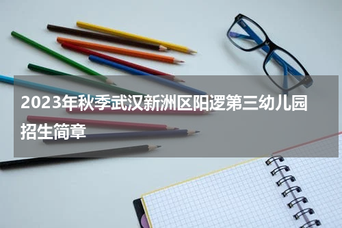 2023年秋季武汉新洲区阳逻第三幼儿园招生简章