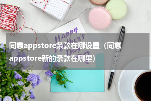 同意appstore条款在哪设置（同意appstore新的条款在哪里）