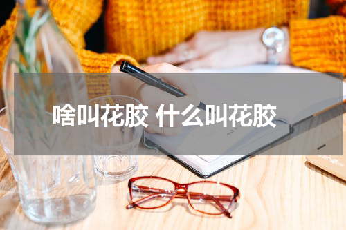 啥叫花胶 什么叫花胶
