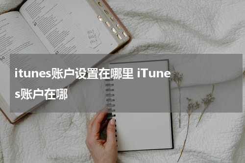 itunes账户设置在哪里 iTunes账户在哪