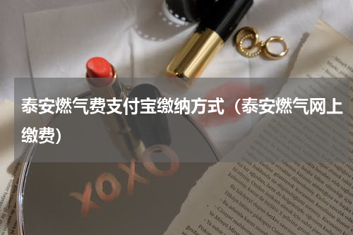 泰安燃气费支付宝缴纳方式（泰安燃气网上缴费）