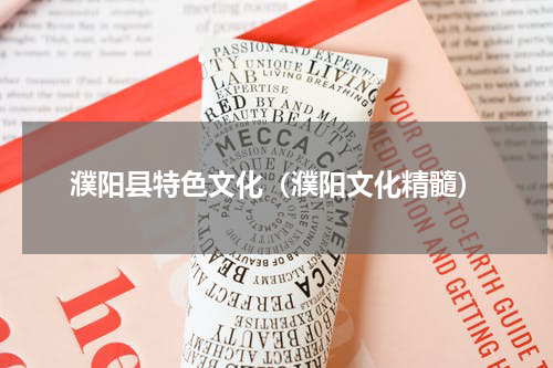 濮阳县特色文化（濮阳文化精髓）