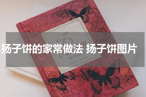 扬子饼的家常做法 扬子饼图片