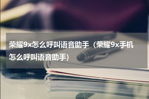 荣耀9x怎么呼叫语音助手（荣耀9x手机怎么呼叫语音助手）