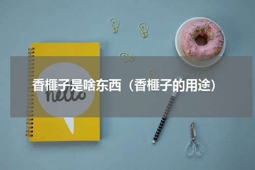 香榧子是啥东西（香榧子的用途）