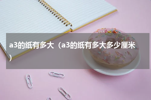 a3的纸有多大（a3的纸有多大多少厘米）