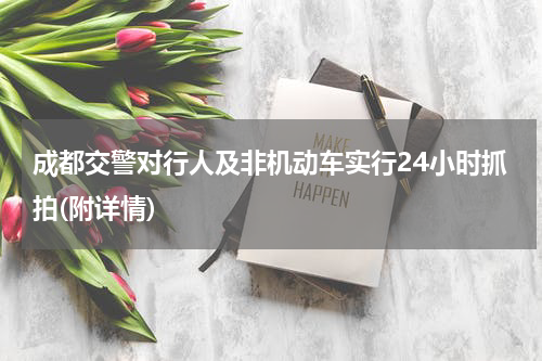 成都交警对行人及非机动车实行24小时抓拍(附详情)