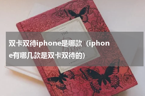 双卡双待iphone是哪款（iphone有哪几款是双卡双待的）