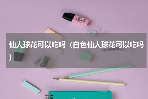 仙人球花可以吃吗（白色仙人球花可以吃吗）