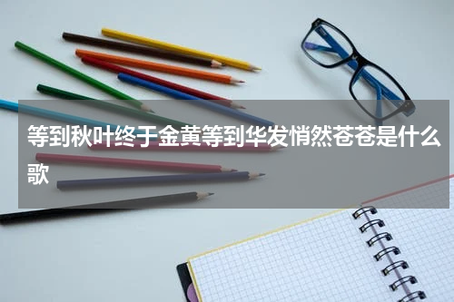 等到秋叶终于金黄等到华发悄然苍苍是什么歌