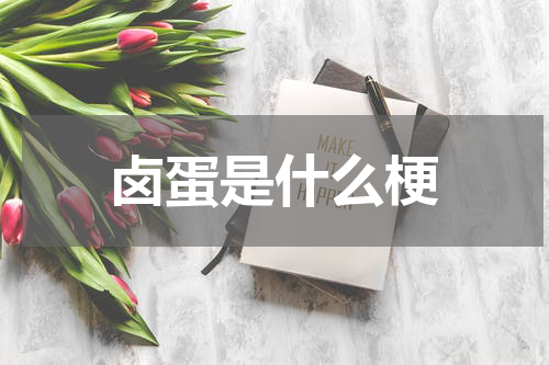 卤蛋是什么梗