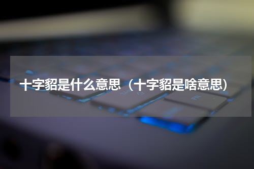 十字貂是什么意思（十字貂是啥意思）