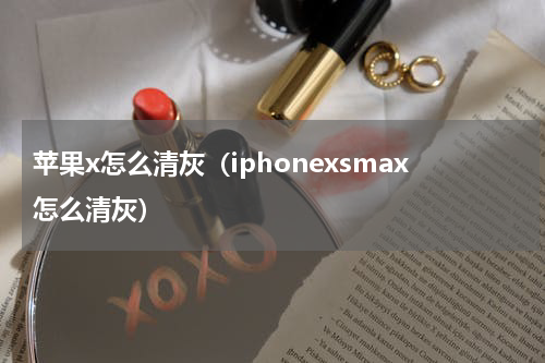 苹果x怎么清灰（iphonexsmax怎么清灰）