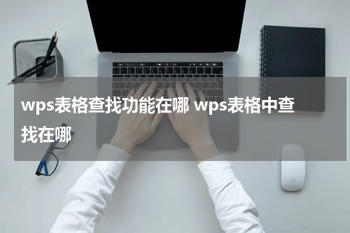 wps表格查找功能在哪 wps表格中查找在哪