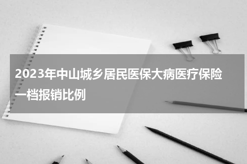 2023年中山城乡居民医保大病医疗保险一档报销比例