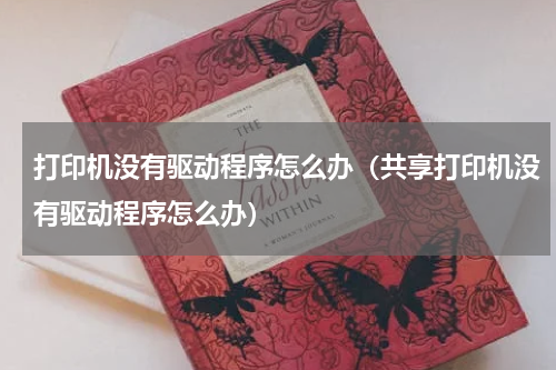 打印机没有驱动程序怎么办（共享打印机没有驱动程序怎么办）