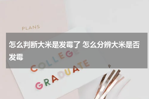怎么判断大米是发霉了 怎么分辨大米是否发霉