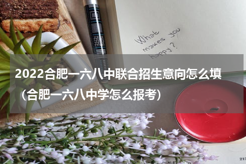 2022合肥一六八中联合招生意向怎么填（合肥一六八中学怎么报考）