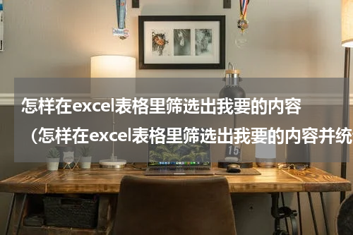 怎样在excel表格里筛选出我要的内容（怎样在excel表格里筛选出我要的内容并统计数据）
