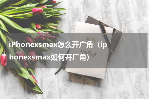 iPhonexsmax怎么开广角（iphonexsmax如何开广角）