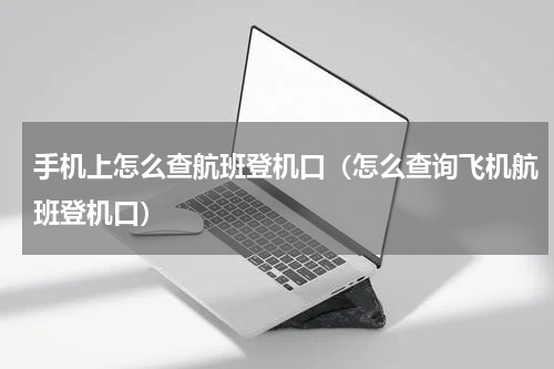 手机上怎么查航班登机口（怎么查询飞机航班登机口）