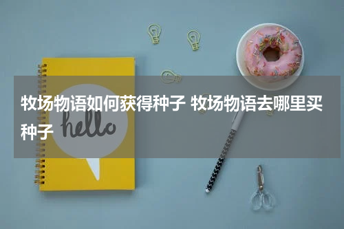 牧场物语如何获得种子 牧场物语去哪里买种子