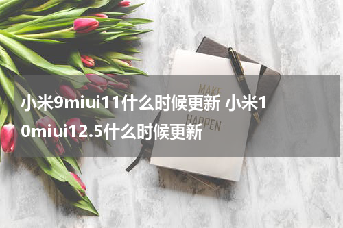 小米9miui11什么时候更新 小米10miui12.5什么时候更新
