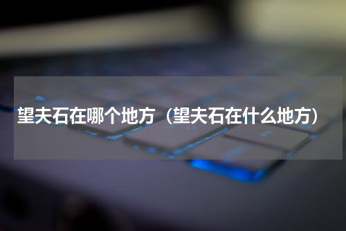 望夫石在哪个地方（望夫石在什么地方）