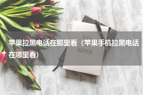 苹果拉黑电话在那里看（苹果手机拉黑电话在哪里看）