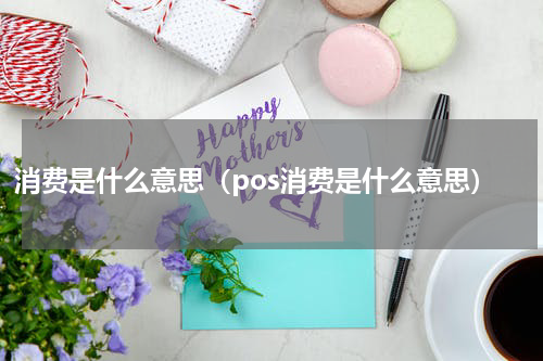 消费是什么意思（pos消费是什么意思）