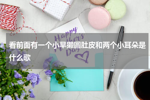 看前面有一个小旱獭圆肚皮和两个小耳朵是什么歌