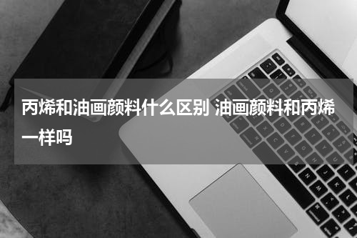 丙烯和油画颜料什么区别 油画颜料和丙烯一样吗