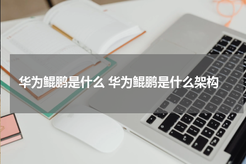 华为鲲鹏是什么 华为鲲鹏是什么架构