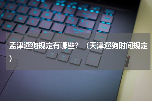 孟津遛狗规定有哪些？（天津遛狗时间规定）