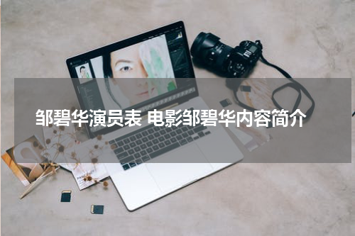 邹碧华演员表 电影邹碧华内容简介