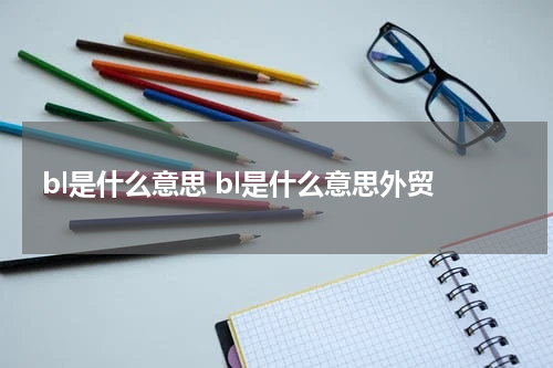 bl是什么意思 bl是什么意思外贸