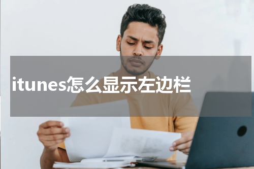 itunes怎么显示左边栏