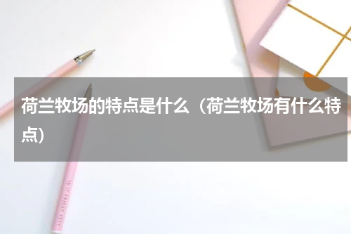 荷兰牧场的特点是什么（荷兰牧场有什么特点）