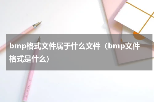 bmp格式文件属于什么文件（bmp文件格式是什么）