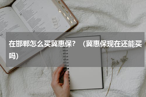 在邯郸怎么买冀惠保？（冀惠保现在还能买吗）