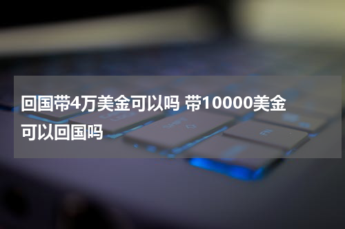 回国带4万美金可以吗 带10000美金可以回国吗