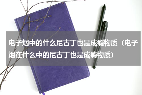 电子烟中的什么尼古丁也是成瘾物质（电子烟在什么中的尼古丁也是成瘾物质）
