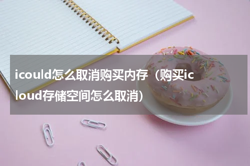 icould怎么取消购买内存（购买icloud存储空间怎么取消）