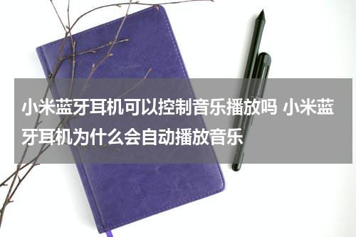 小米蓝牙耳机可以控制音乐播放吗 小米蓝牙耳机为什么会自动播放音乐