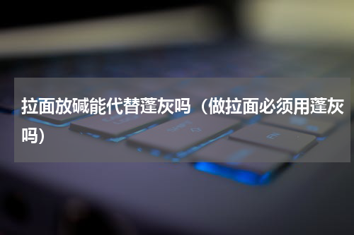 拉面放碱能代替蓬灰吗（做拉面必须用蓬灰吗）