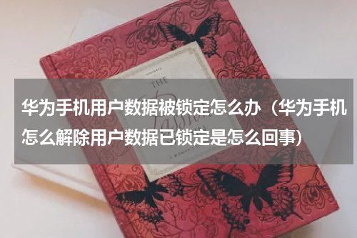 华为手机用户数据被锁定怎么办（华为手机怎么解除用户数据已锁定是怎么回事）