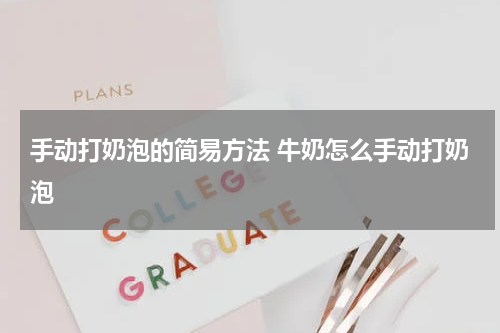 手动打奶泡的简易方法 牛奶怎么手动打奶泡