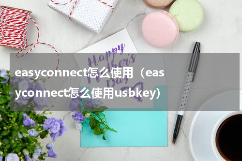 easyconnect怎么使用（easyconnect怎么使用usbkey）